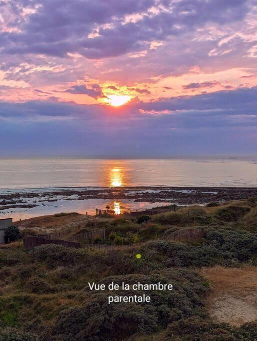 Duplex Au Calme Avec Vue Sur Les Dunes Et La Mer Ambleteuse Exterior foto