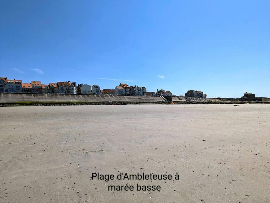 Duplex Au Calme Avec Vue Sur Les Dunes Et La Mer Ambleteuse Exterior foto