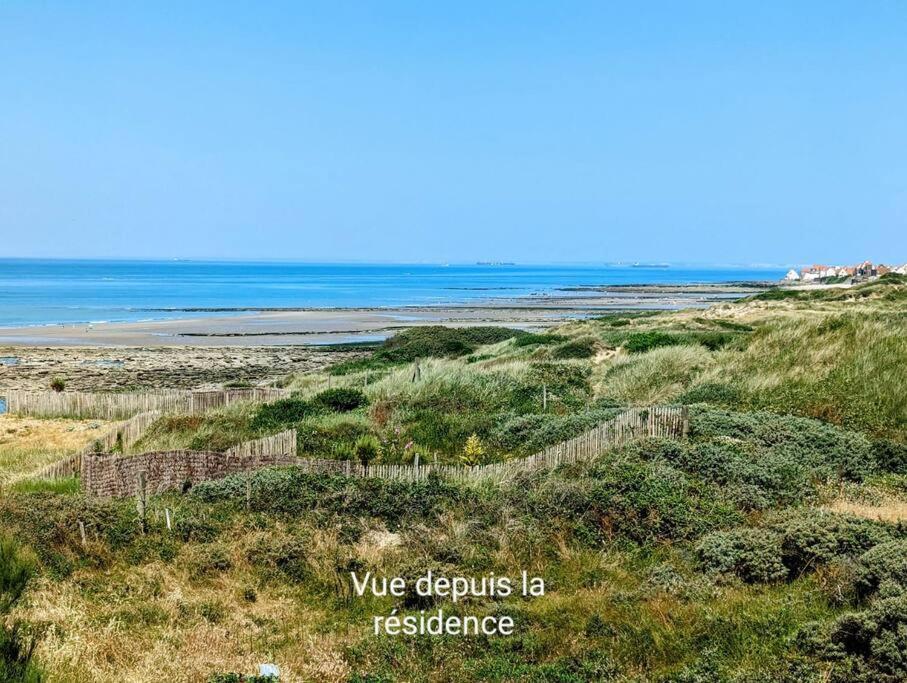Duplex Au Calme Avec Vue Sur Les Dunes Et La Mer Ambleteuse Exterior foto